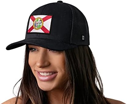 כובע נהג משאית של סדרת דגל המדינה של האקה לגברים ונשים, כובע בייסבול מתכוונן, כובע גולף