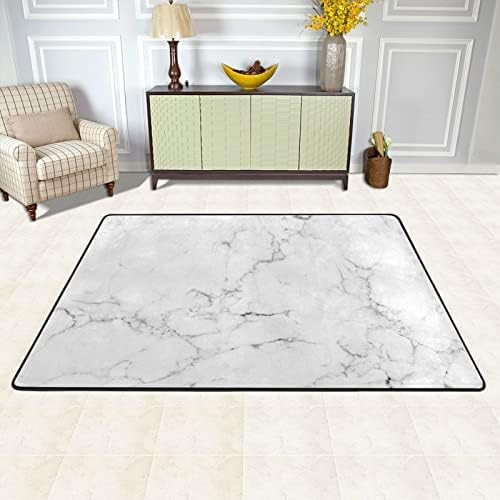 דפוס טבעי לבן דפוס טבעי גדול שטיחים שטיחים משתלת שטיח פליימאט שטיח שטיח לילדים משחק חדר שינה חדר שינה 3 'x